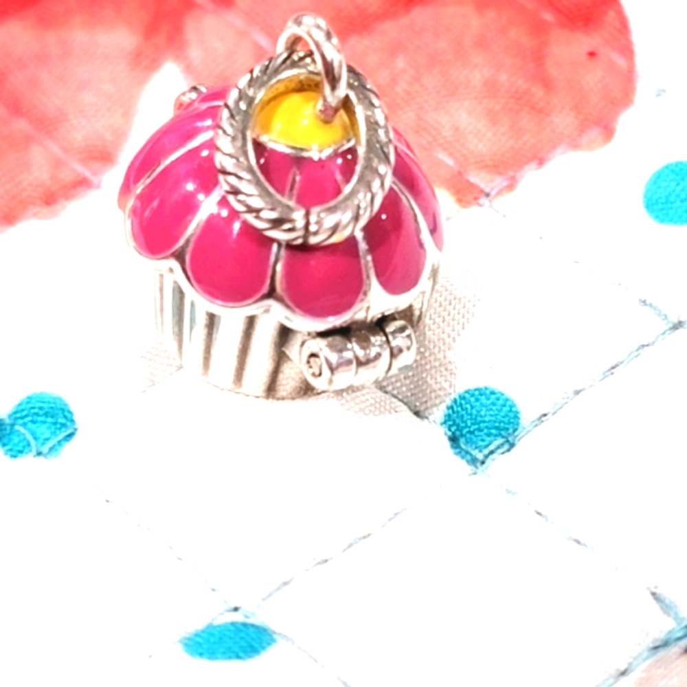 RETIRED BRIGHTON CUPCAKE CHARM - Picture 2 of 6